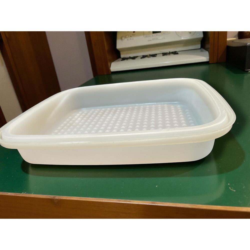 Tupperware Replacement Lid 1295 Sheer Season Serve Marinating Container Top USA